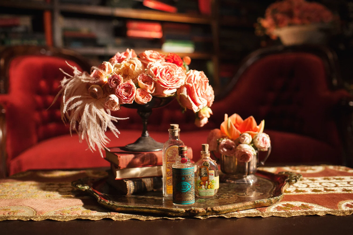 Dramatic Prohibition Wedding Cover Shoot for Today's Bride Photographed by Jennifer Skog.