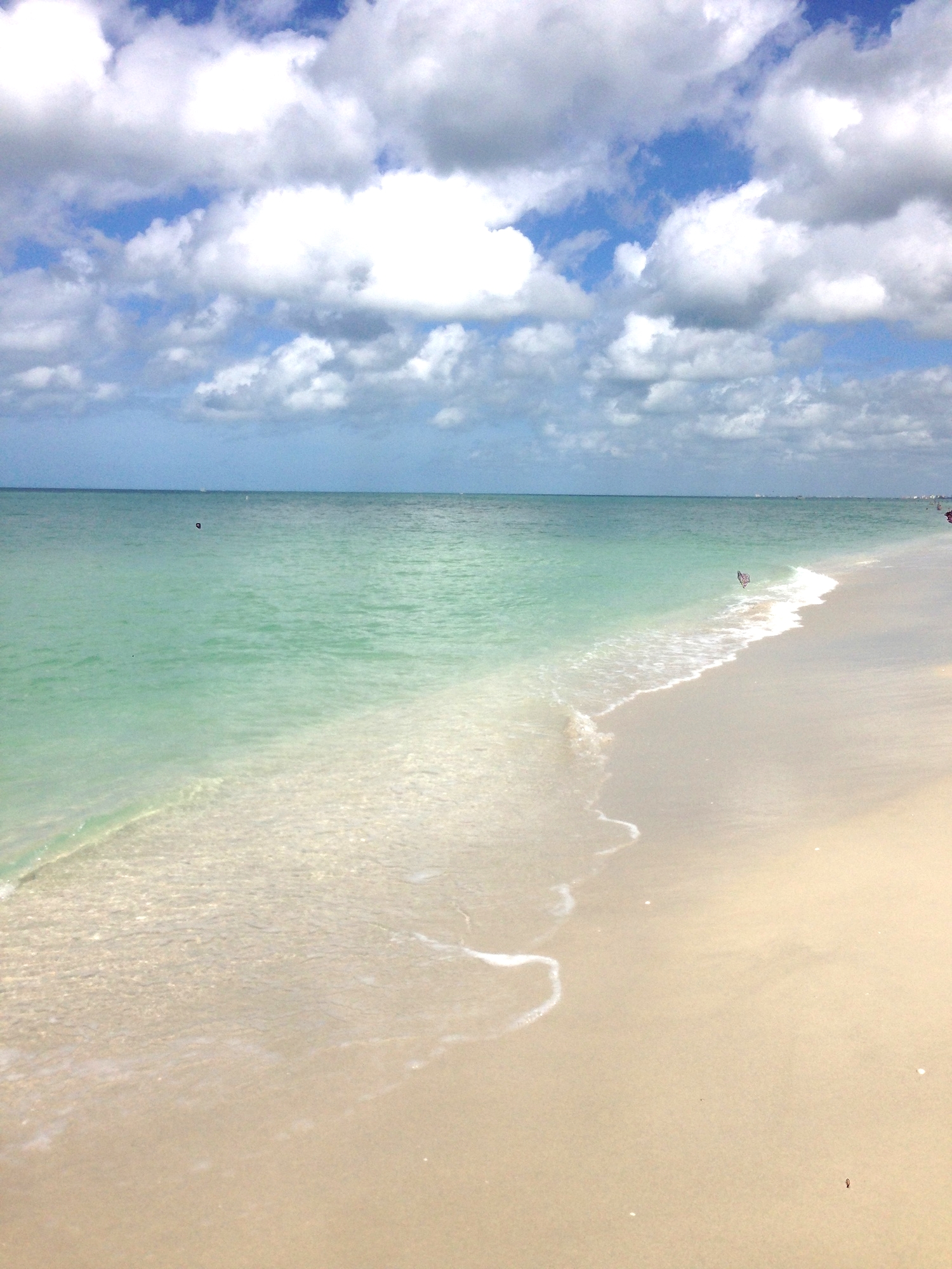 swam in the ocean #mermaidlife. 