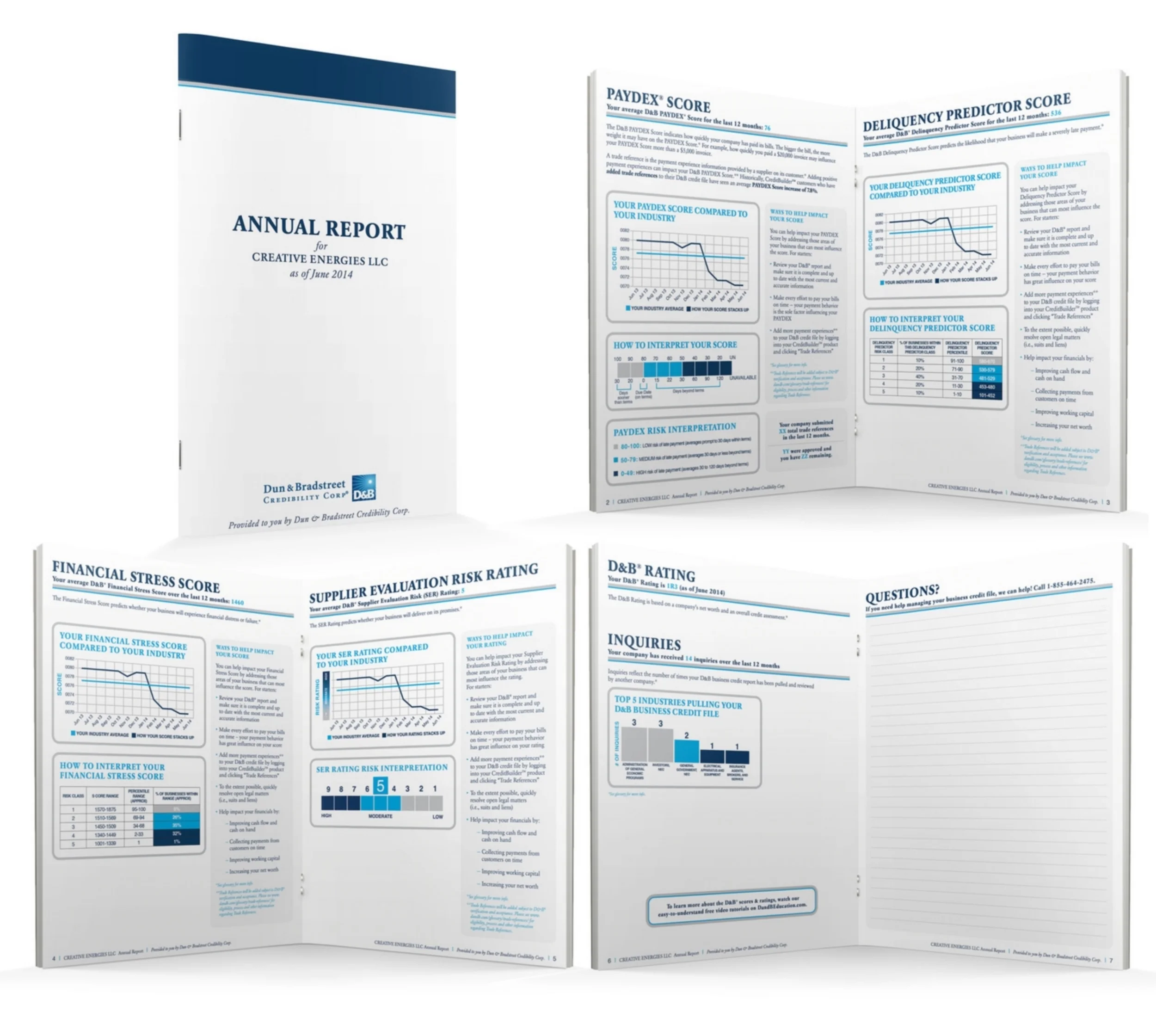 DUN AND BRADSTREET ANNUAL REPORT