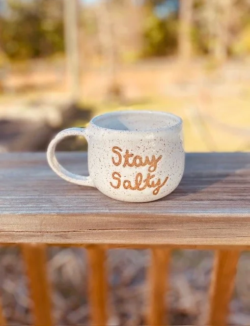 Stay Salty Coffee Mug from at More Than Clay