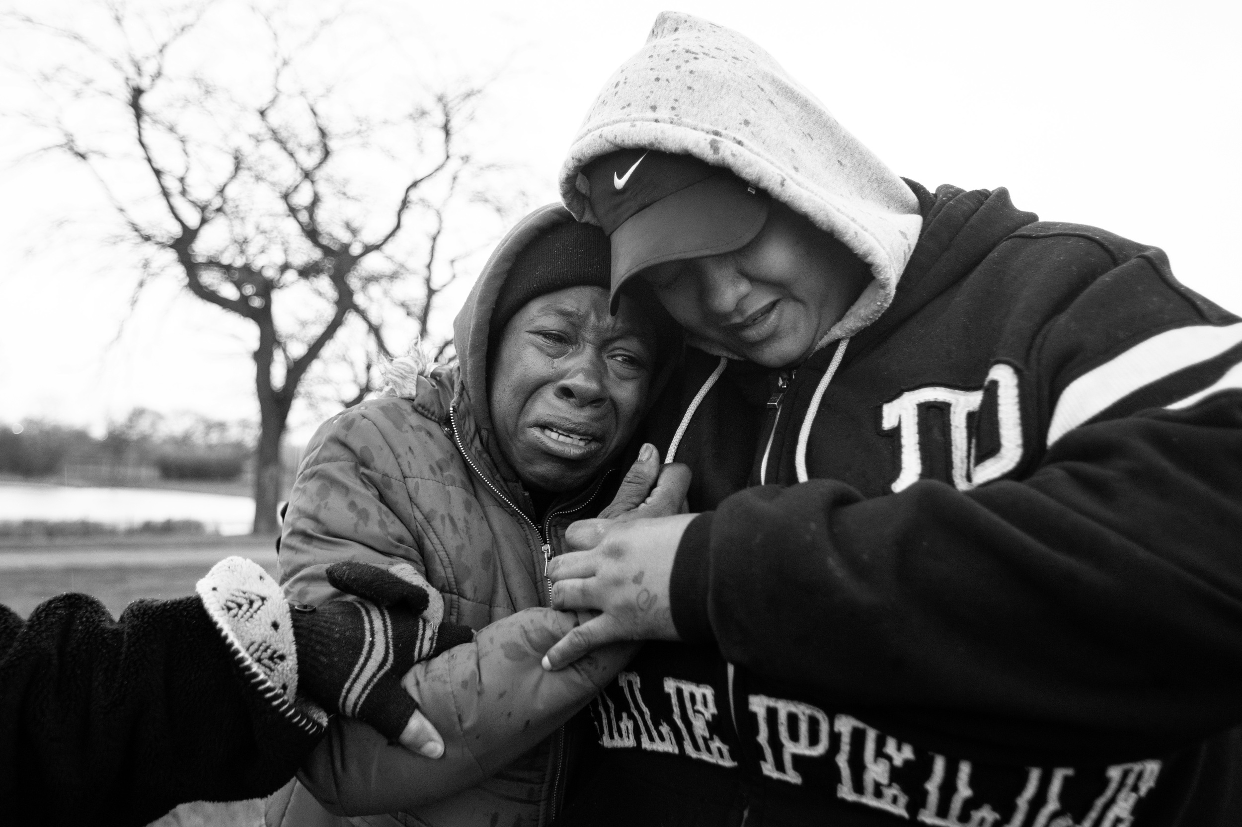  Christina Campbell, mother of Julius Campbell, a 14-year-old boy who was found dead in the lagoon at Marquette Park, April 12, 2013 