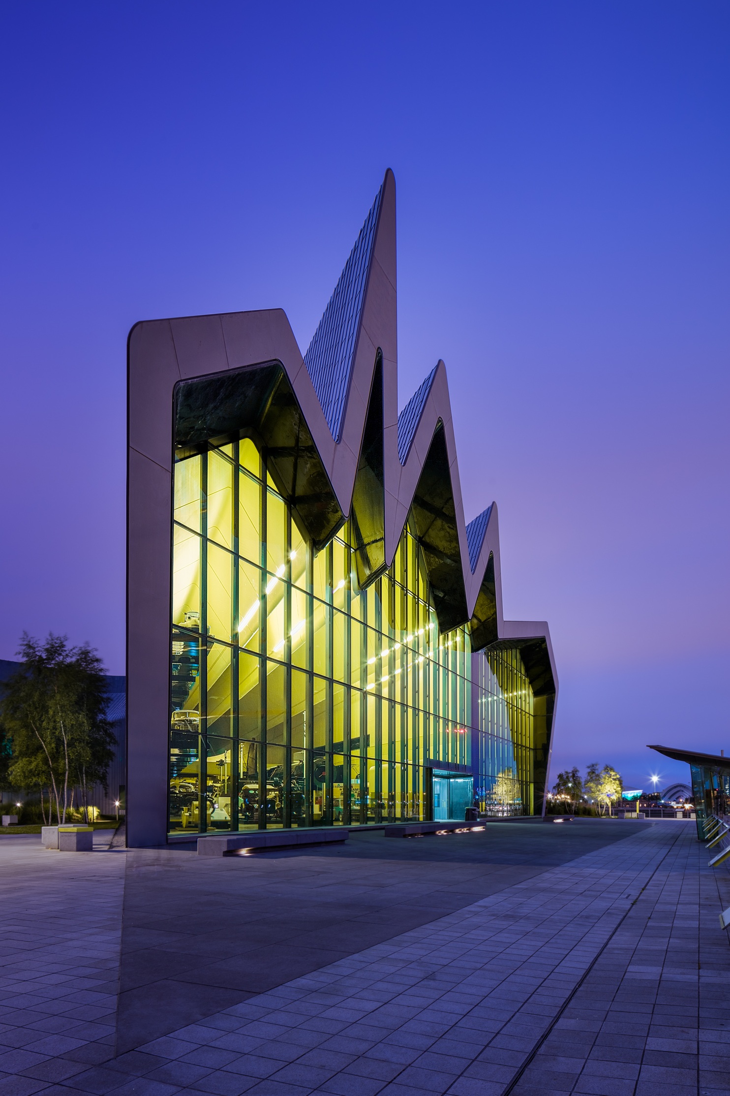  ZAHA HADID - Riverside Museum of Transportation, Glasgow 