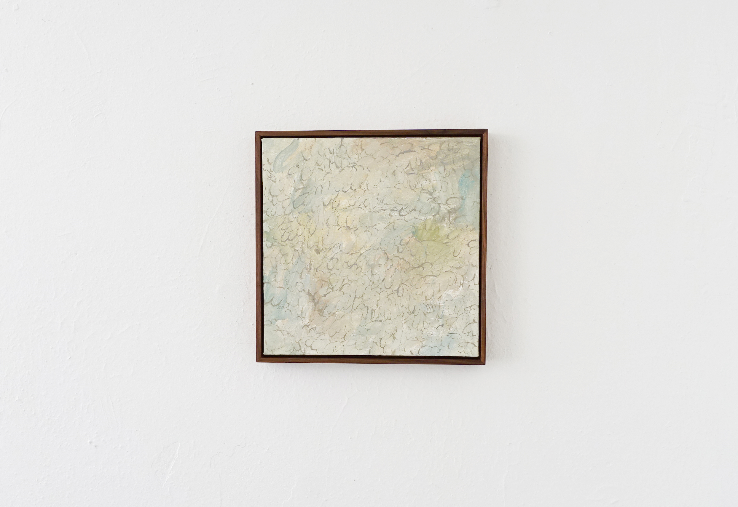 WHITE ONE (WISP) 12(h) x 12(w) in