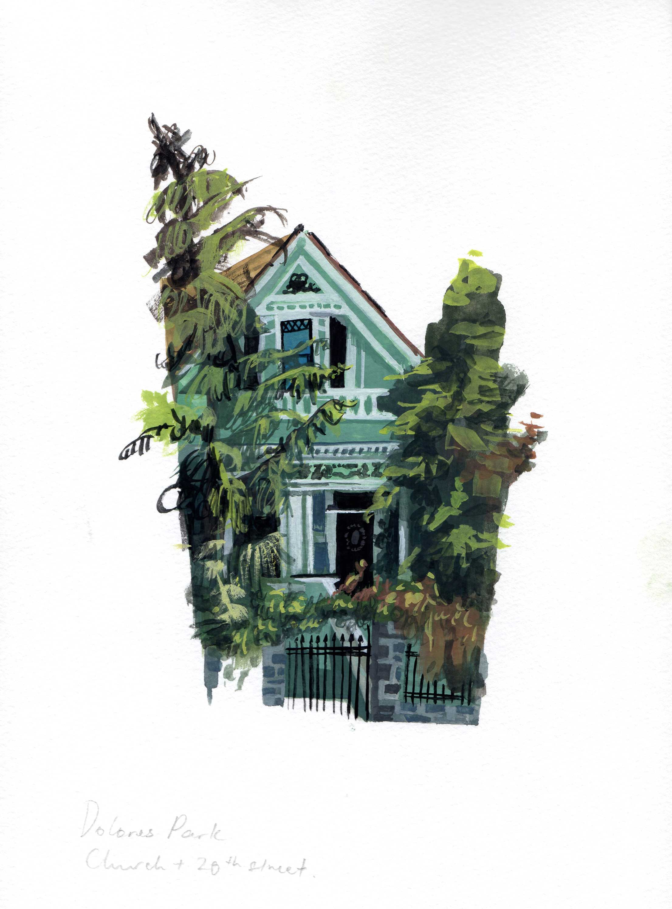 San Francisco, Priscilla Tey Illustration Art