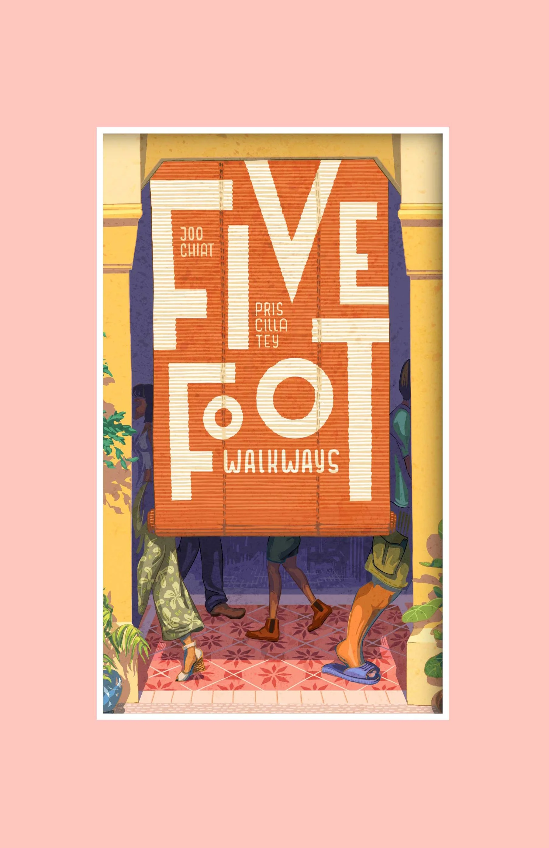 Five Foot Walkways Packaging Pink Priscilla Tey