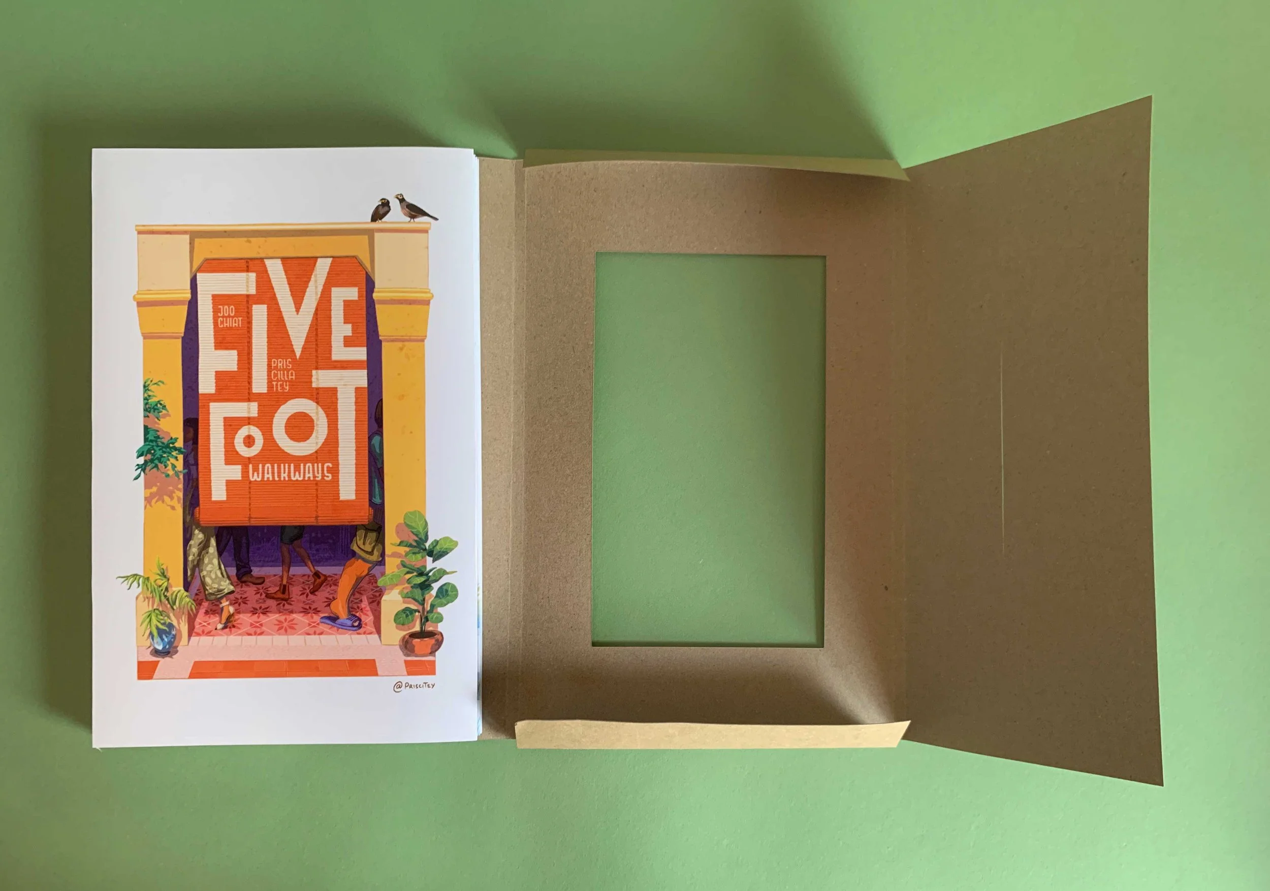 Five Foot Walkways Zine Packet Priscilla Tey