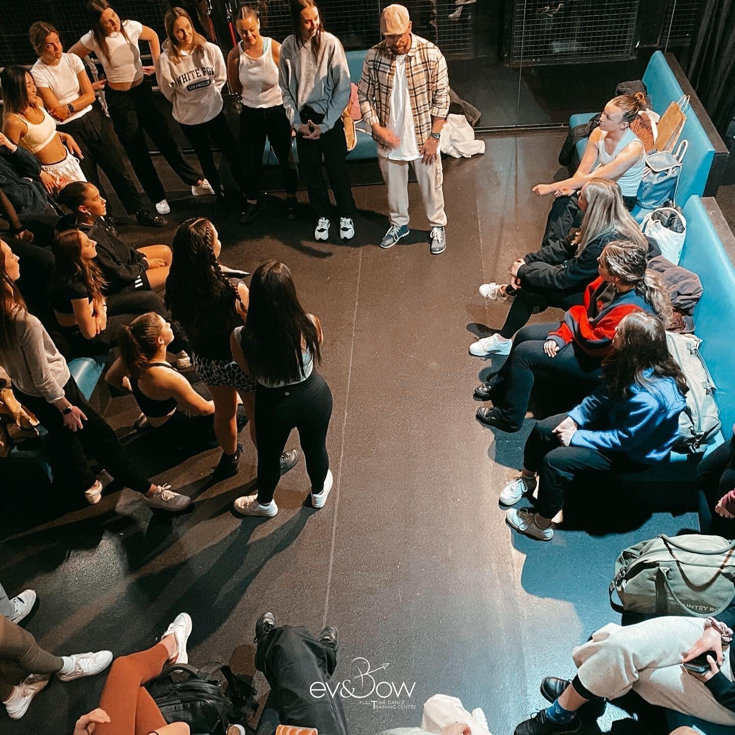 Our 2022 Fulltime students in a notes session with choreographer @nealewhittaker as they prepare for their performance with @i.am.the.penelope on the 16th September.

RTO #: 40491