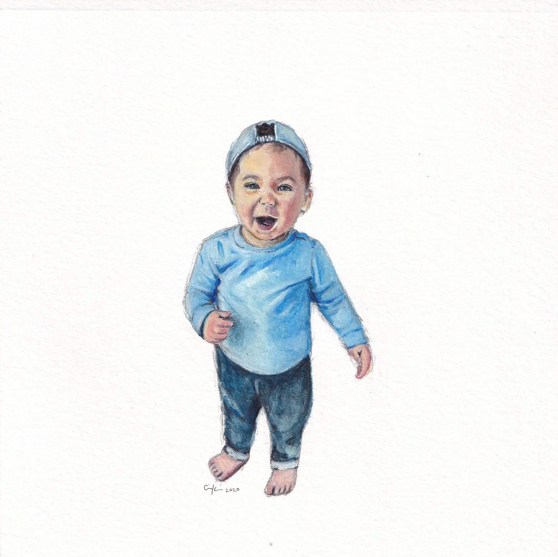 Baby watercolor- Teddy.jpg