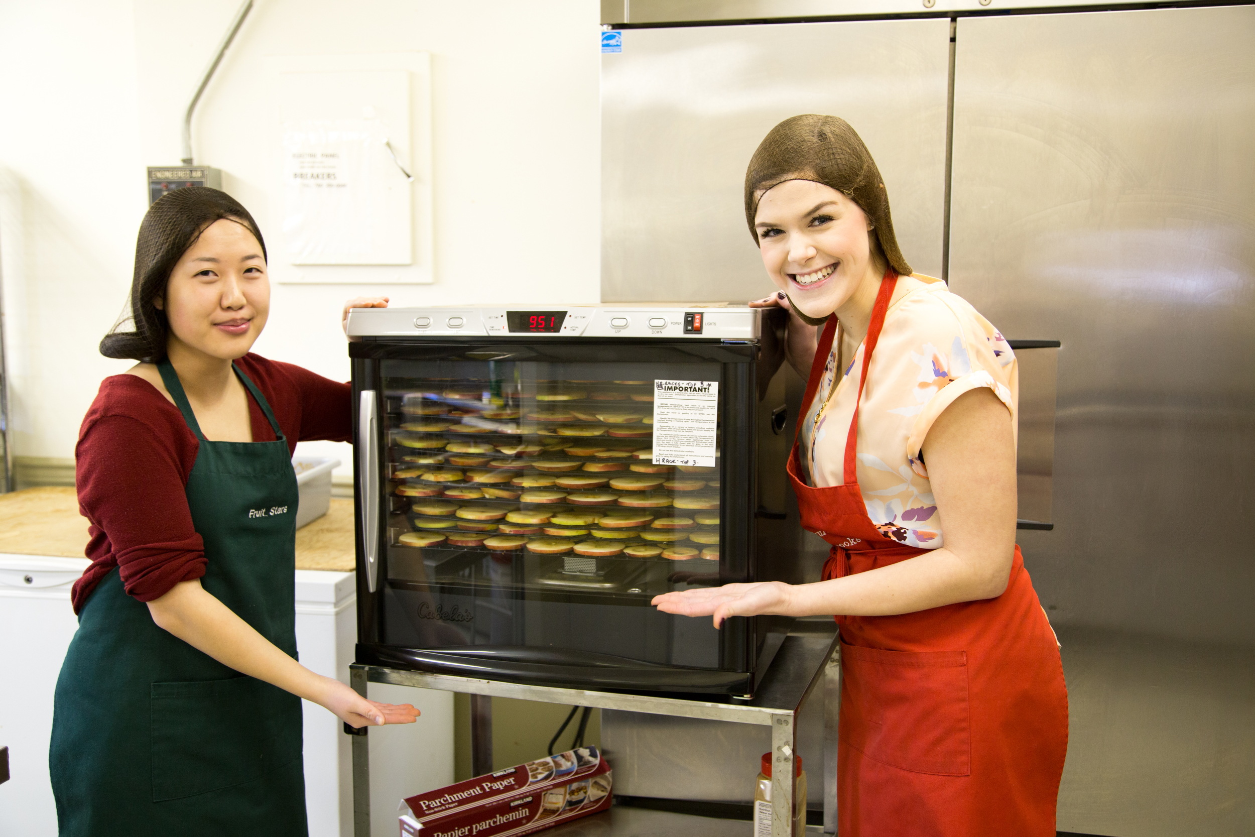 Our Vanna's of the dehydrator!