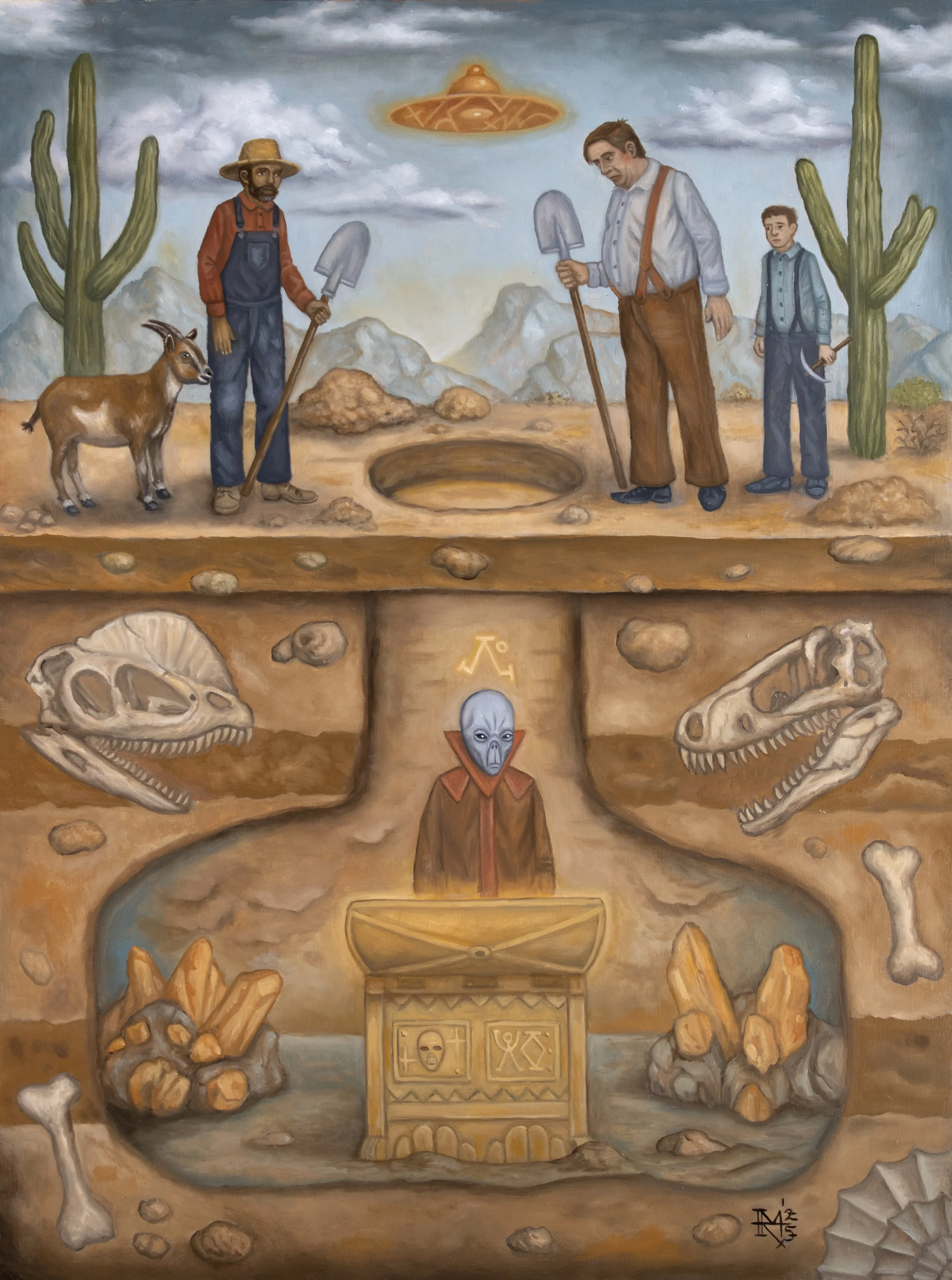 JULY PRINT OF THE MONTH: "A Cache of Weapons and Gold"