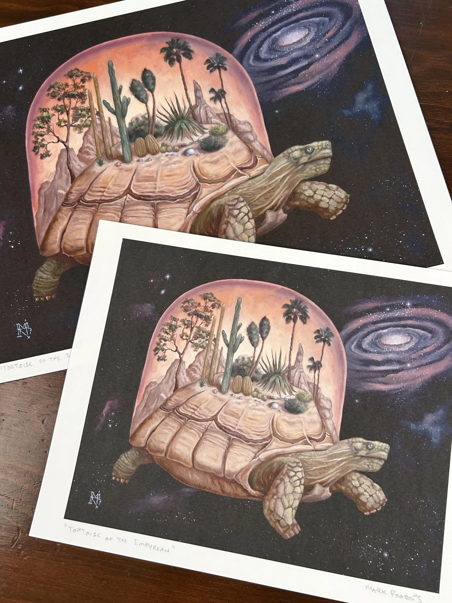 AUGUST PRINT OF THE MONTH: "Tortoise of the Empyrean"