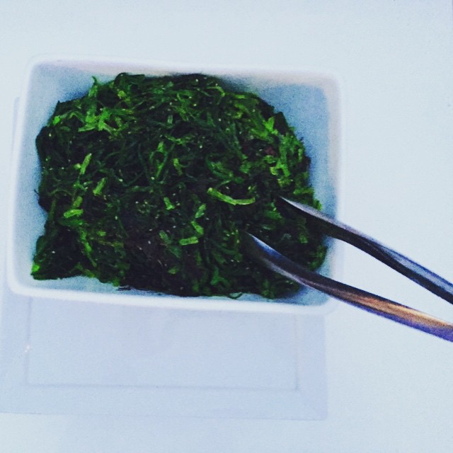 Seaweed Salad. -sometimes ... we are just extremely good. 🙌🍣 #smartsushila#sushicatering#nigiri#sushila#beverlyhills#california#oc#malibu#summer#health#fot#fitness#lacatering#cateringcompany#weddings#venues#thebeverlyhilton#sandiegosushi#caterings
