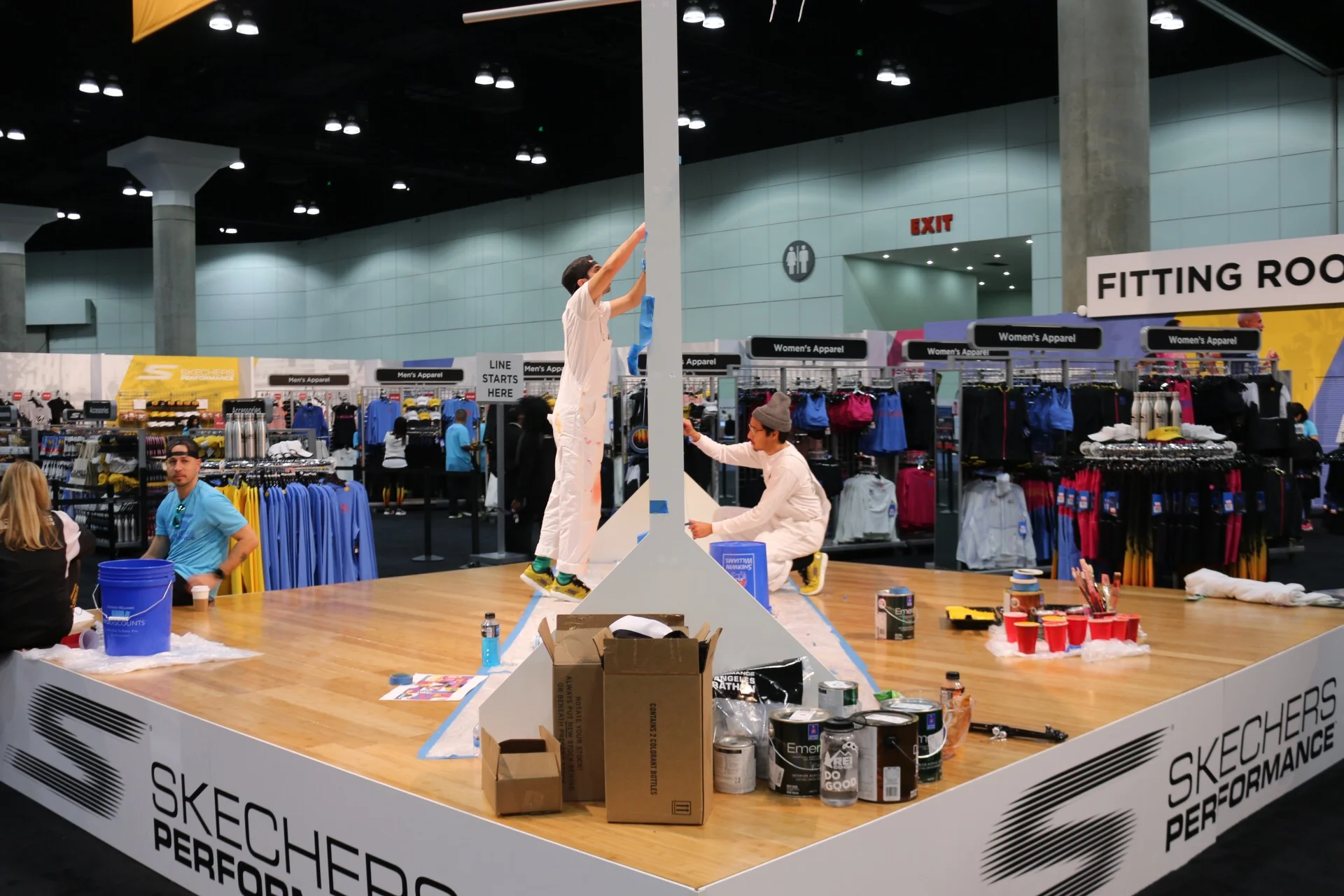 Marathon Expo Live Mural