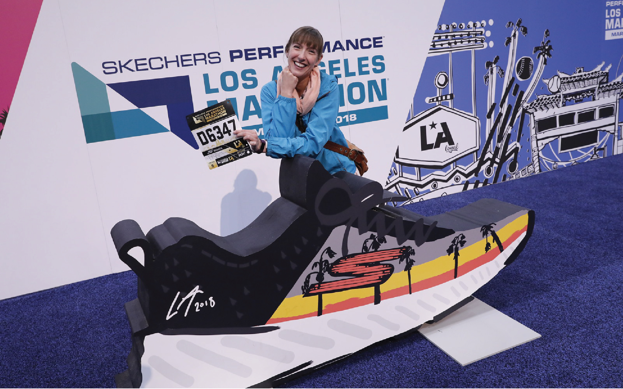 LA Marathon Expo Oversized Illustrations