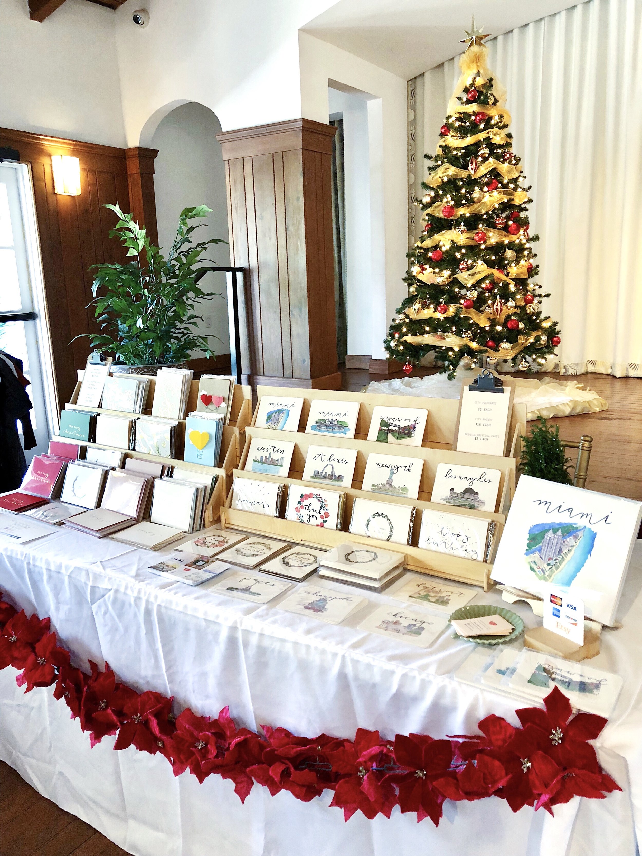 Miami Beach Woman's Club (Holiday Open House and Gift Bazaar)  December 03 2017