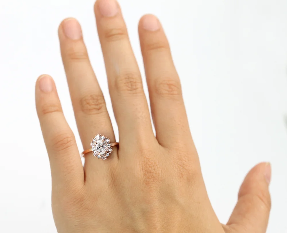 Oval Hexagon Gatsby Petite Heidi Gibson