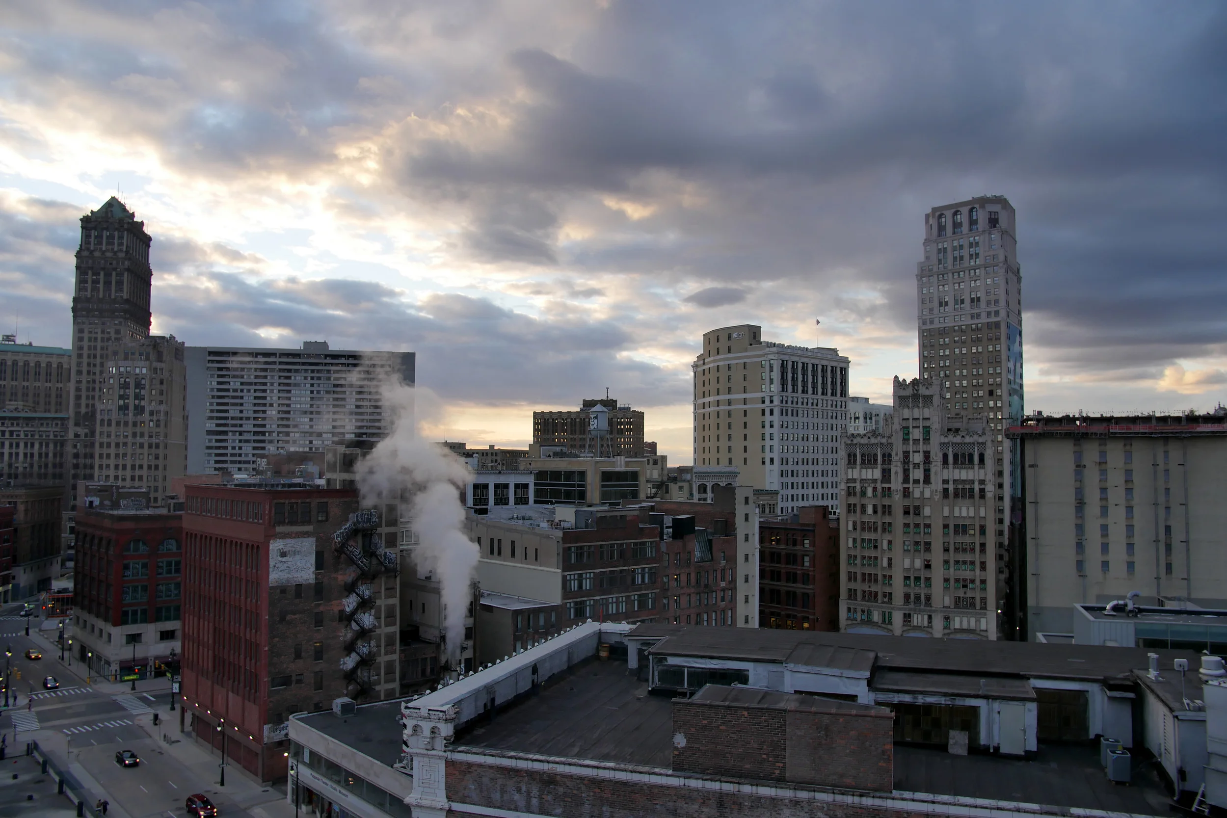 Downtown from Z-Lot