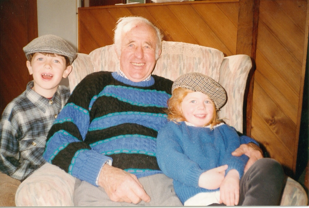 Poppa with Jack and Lily