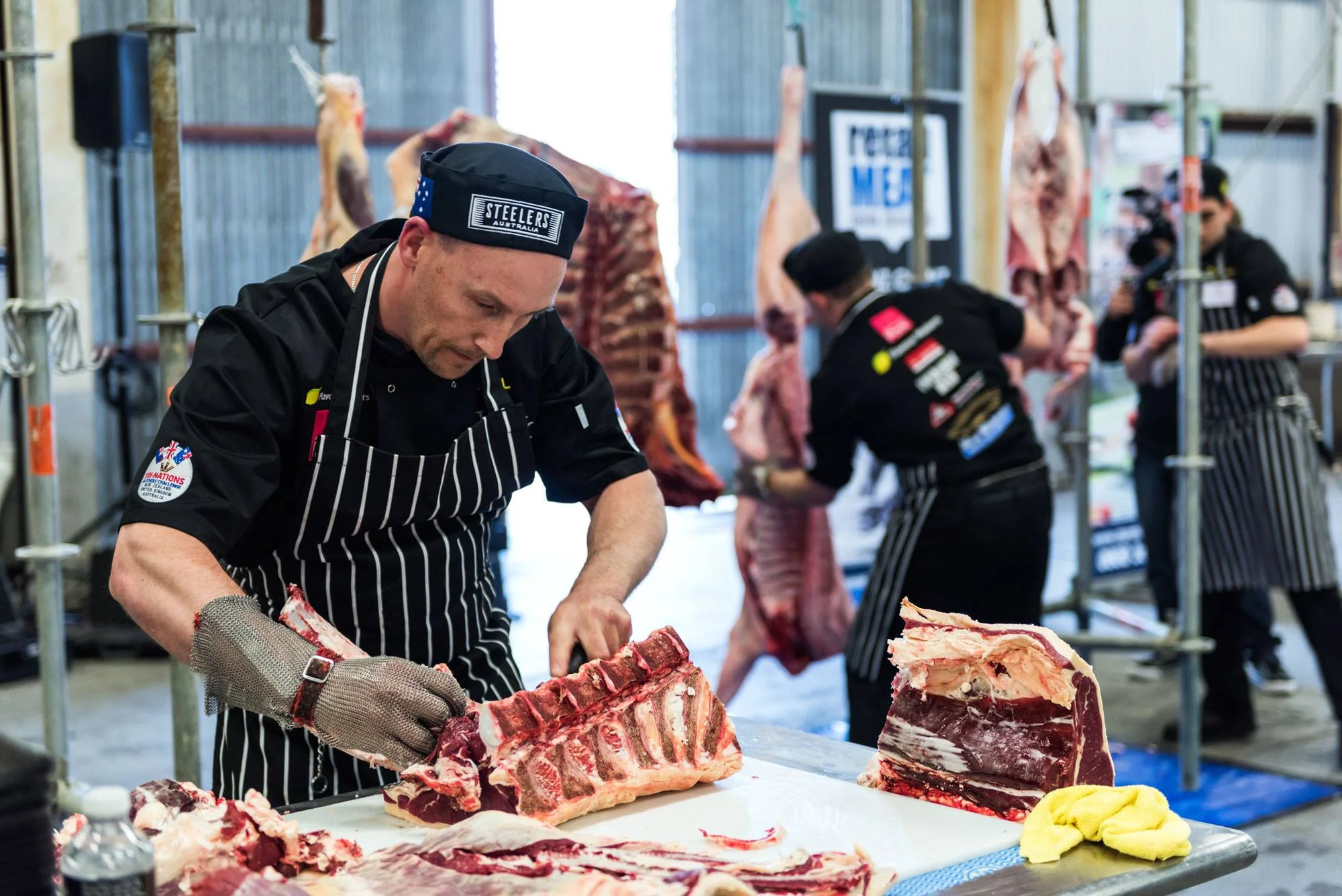 Australian 'Steelers' Butchery Team