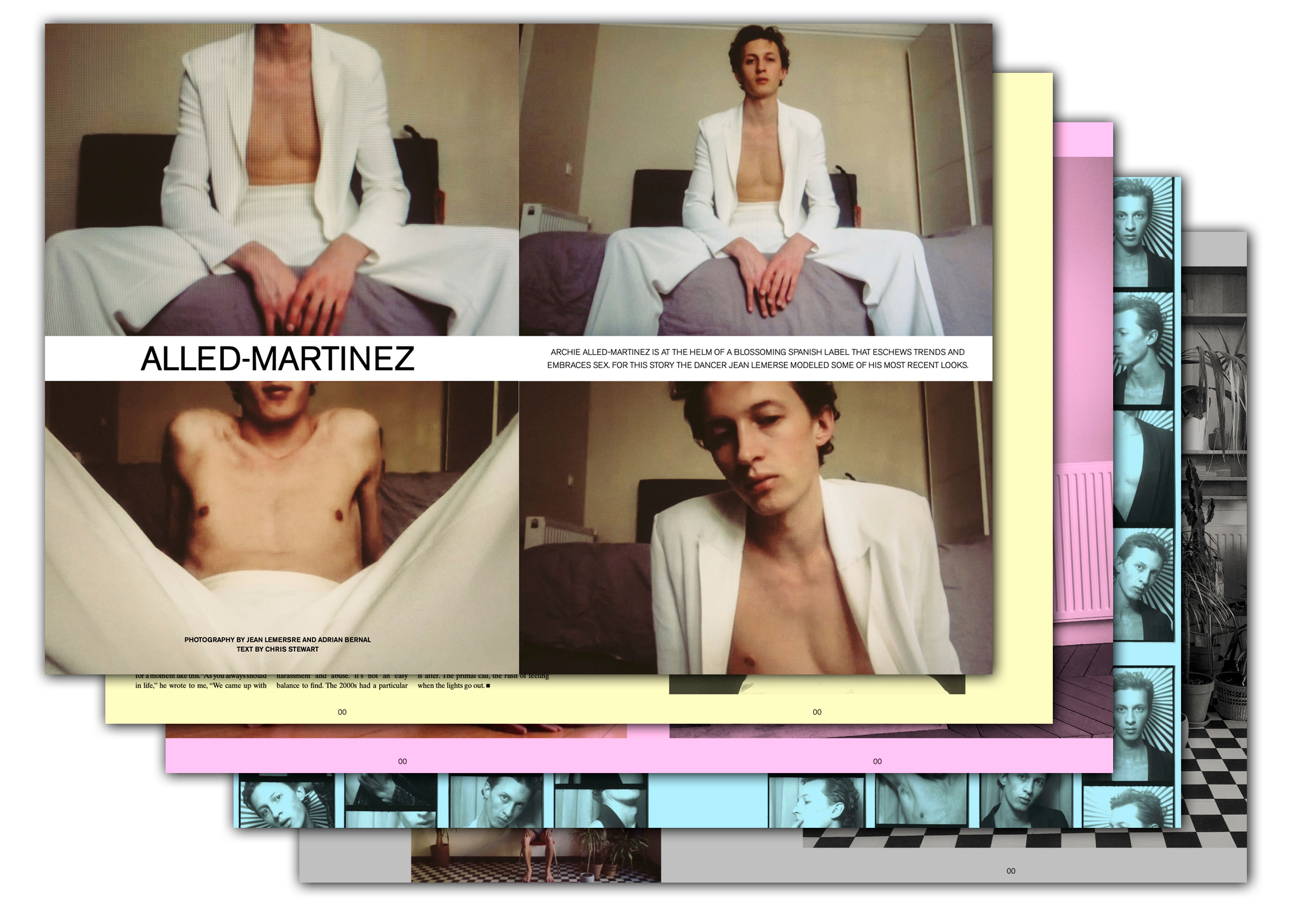 Alled-Martinez layout in Gayletter Issue 12