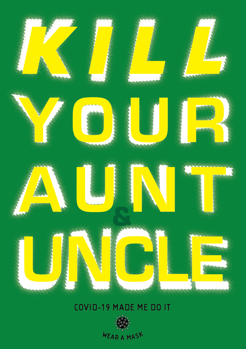  In an effort to cut down on lazy and exhausting covid precautions, these posters will stop viewers in their tracks and think how they are unknowingly contributing to the rise in coronavirus cases in 2021.  