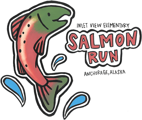 Anchorage Salmon Run Logo