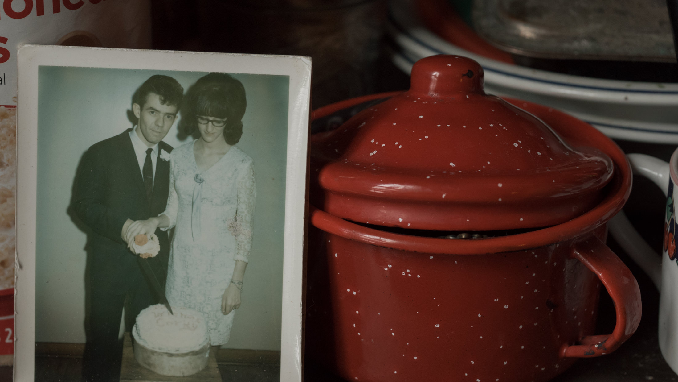 Connie & Jim at their wedding day, Anamosa Penitentiary