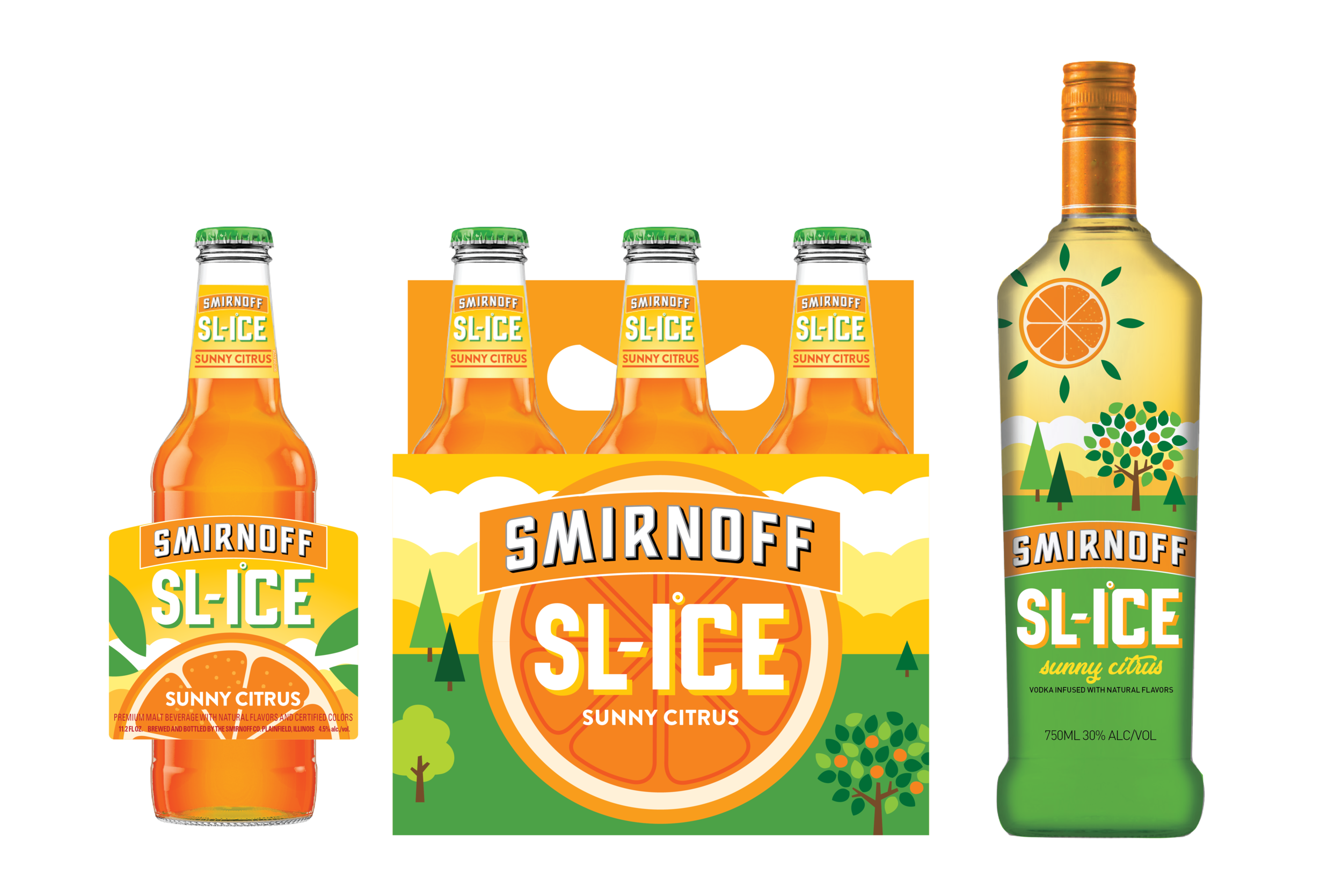Orange Slice Limited Edition Smirnoff