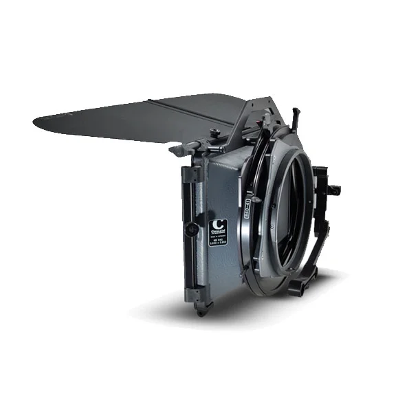 + CHROSZIEL 840-41 4x5.65 2-STAGE SWINGAWAY MATTEBOX - $75 / DAY