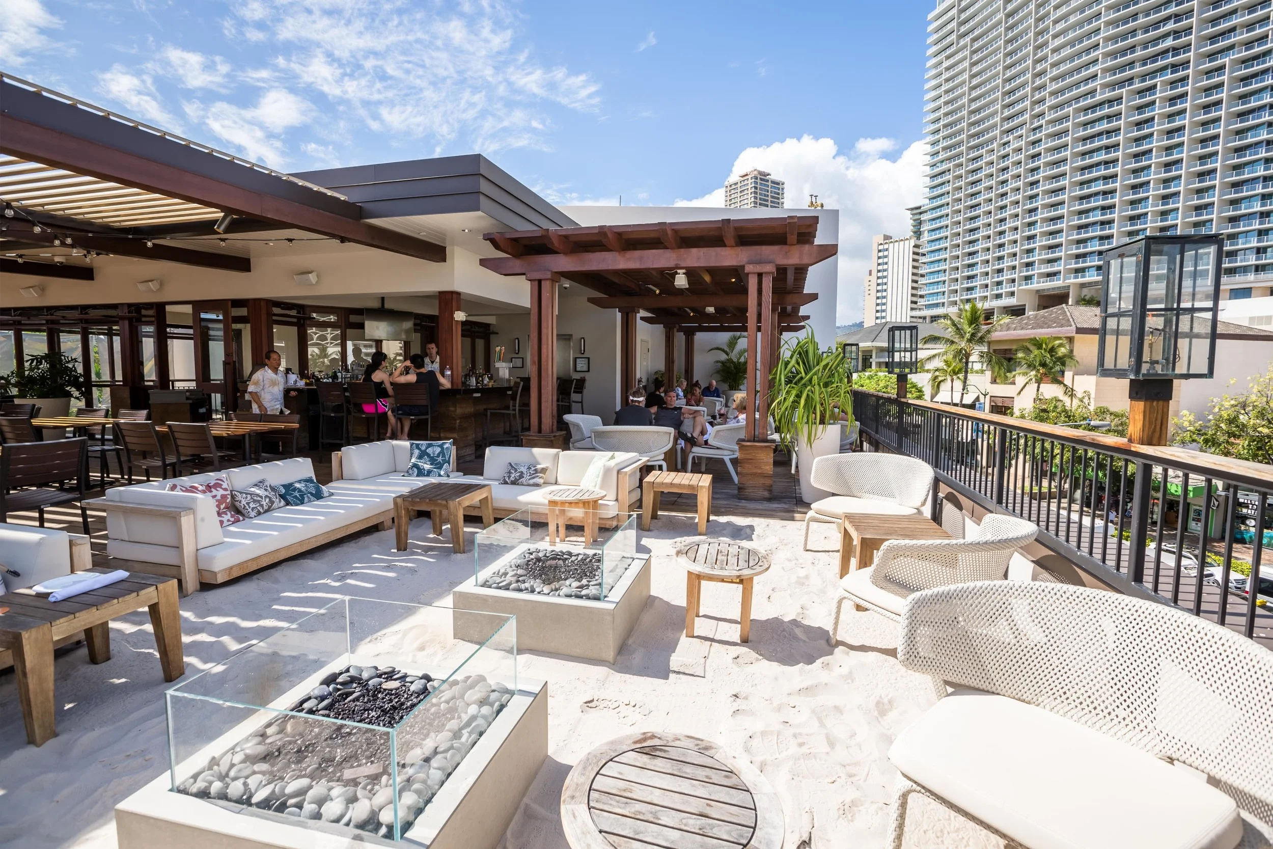 White Sand Terrace Facing Lounge Area