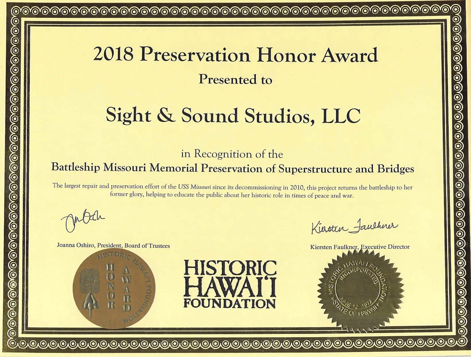 2018 Preservation Honor Award Battleship Missouri.jpg.jpg