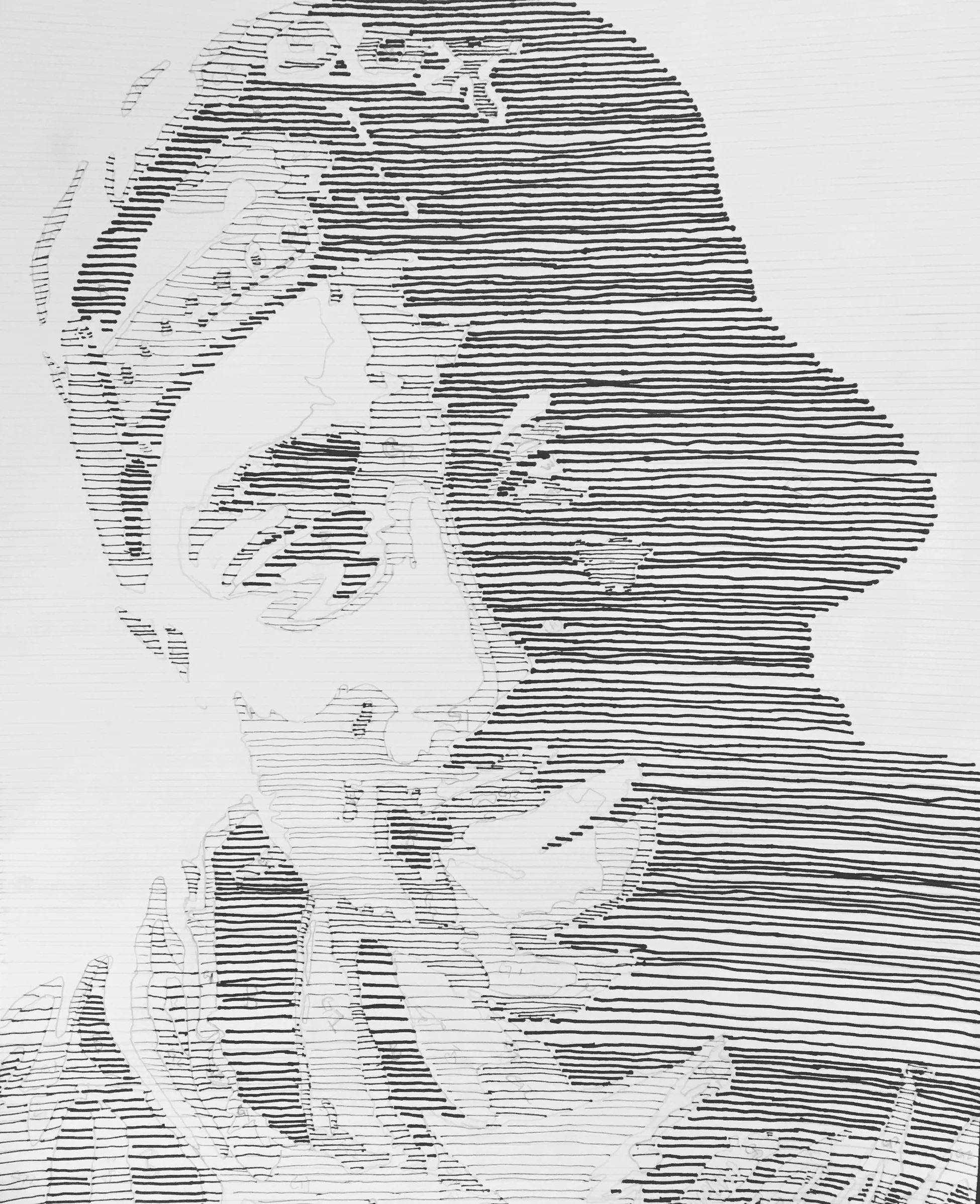 Line portrait | 10th grade