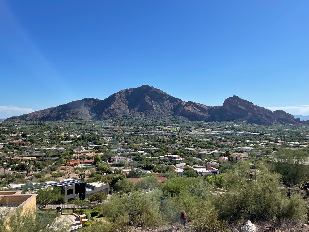  Camelback Mountain as seen from the north 