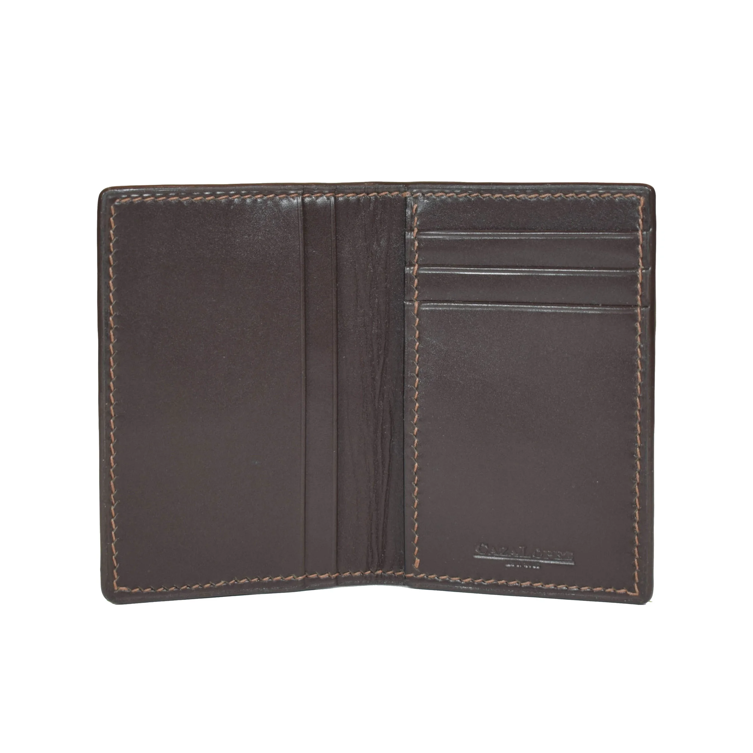 Glossy Brown Alligator Wallet