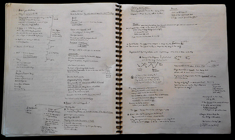 Notes on story done in preparation for Pandemic Legacy.