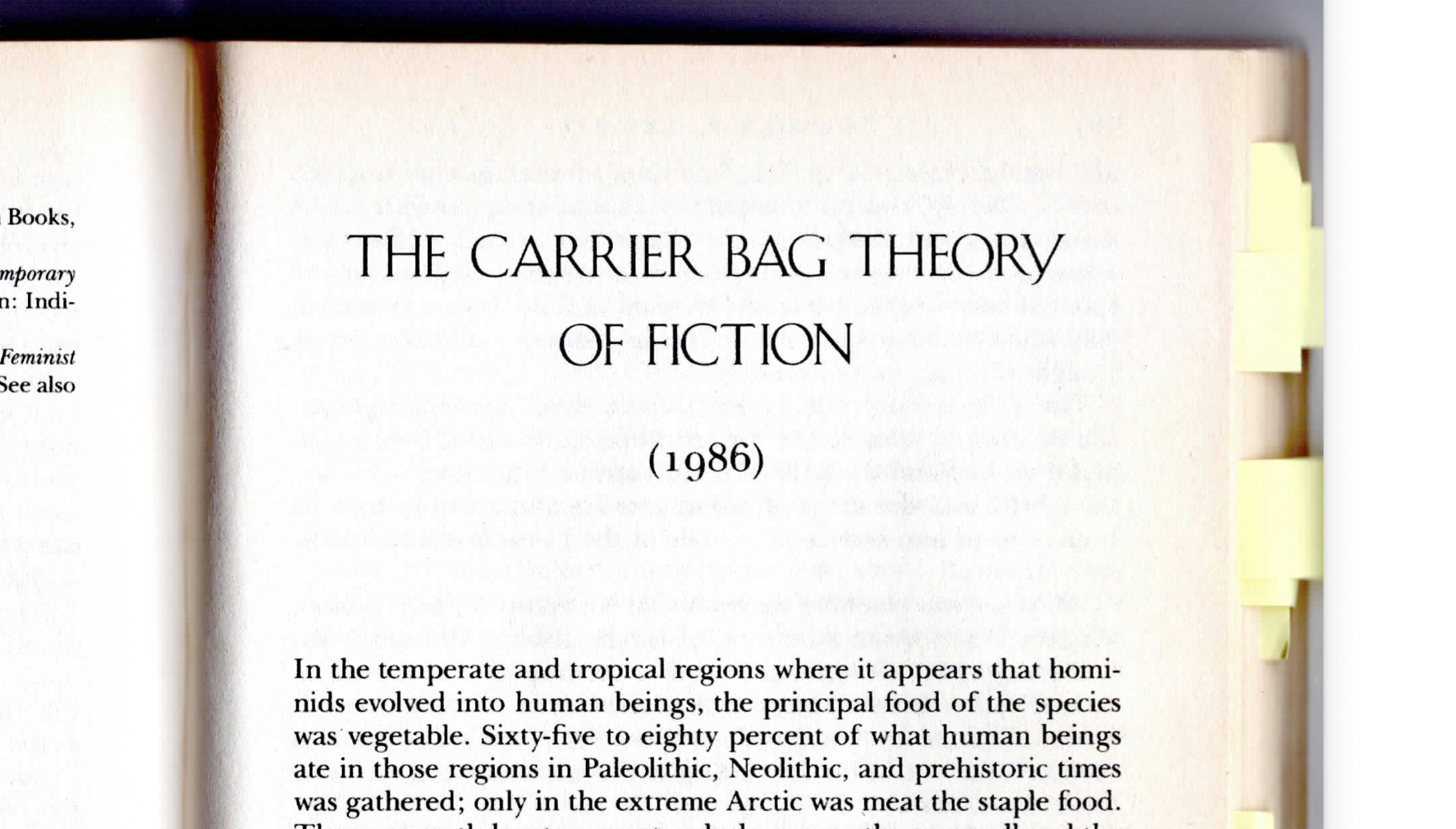 The bag, not the stick