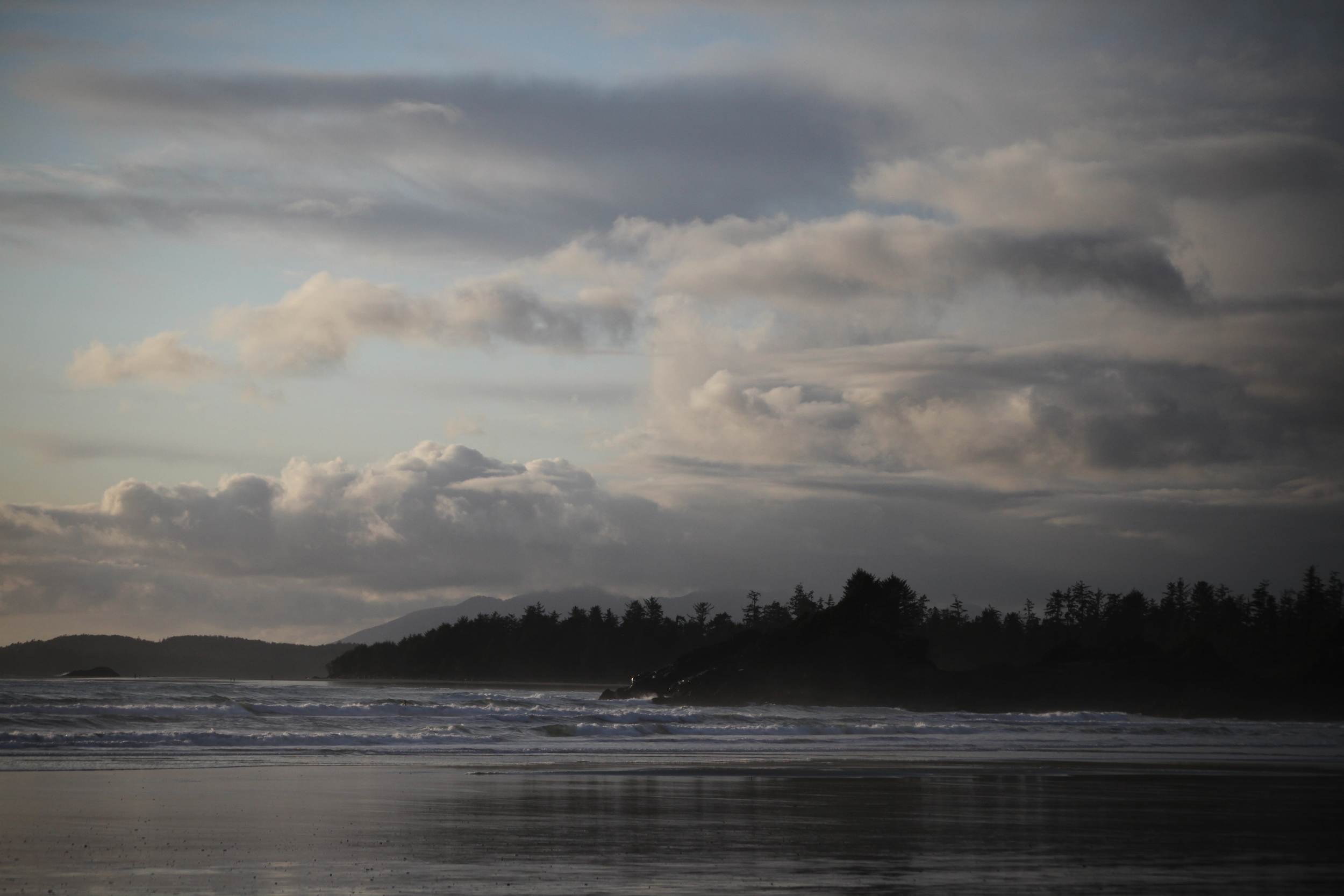 cox bay beach, vancouver island, british columbia, canada