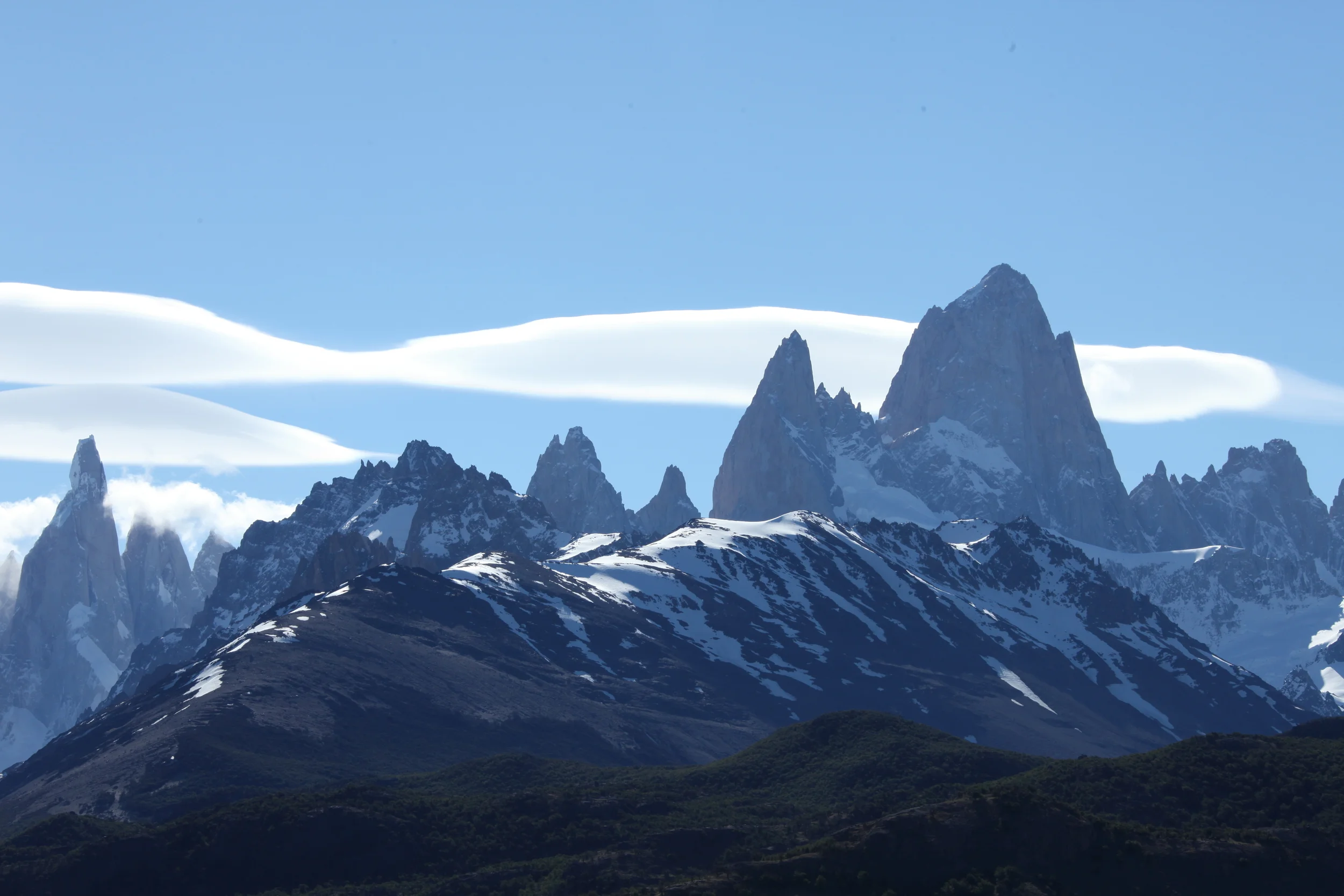 cerro torre and monte fitz roy, el chalten, argentina