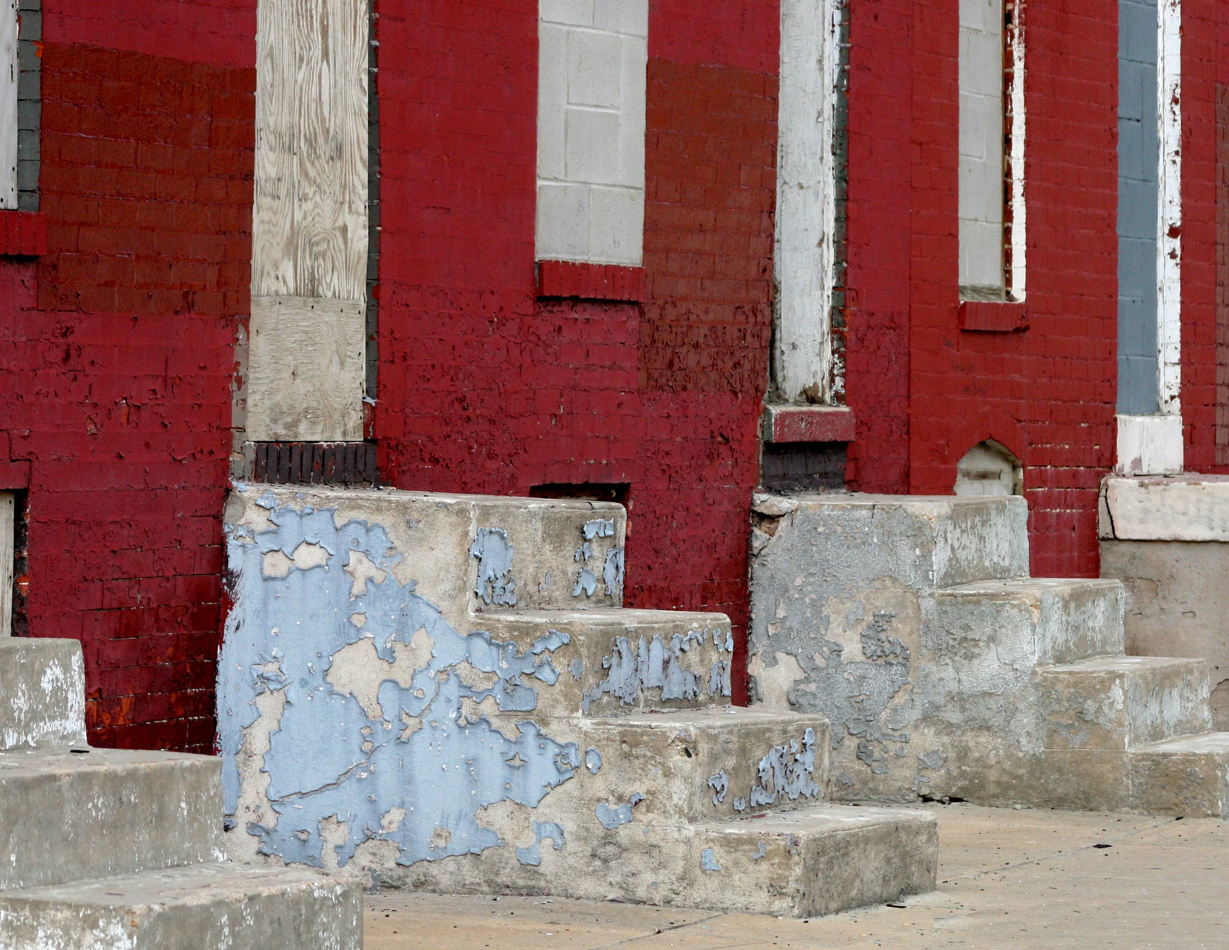 steps in baltimore, maryland, usa