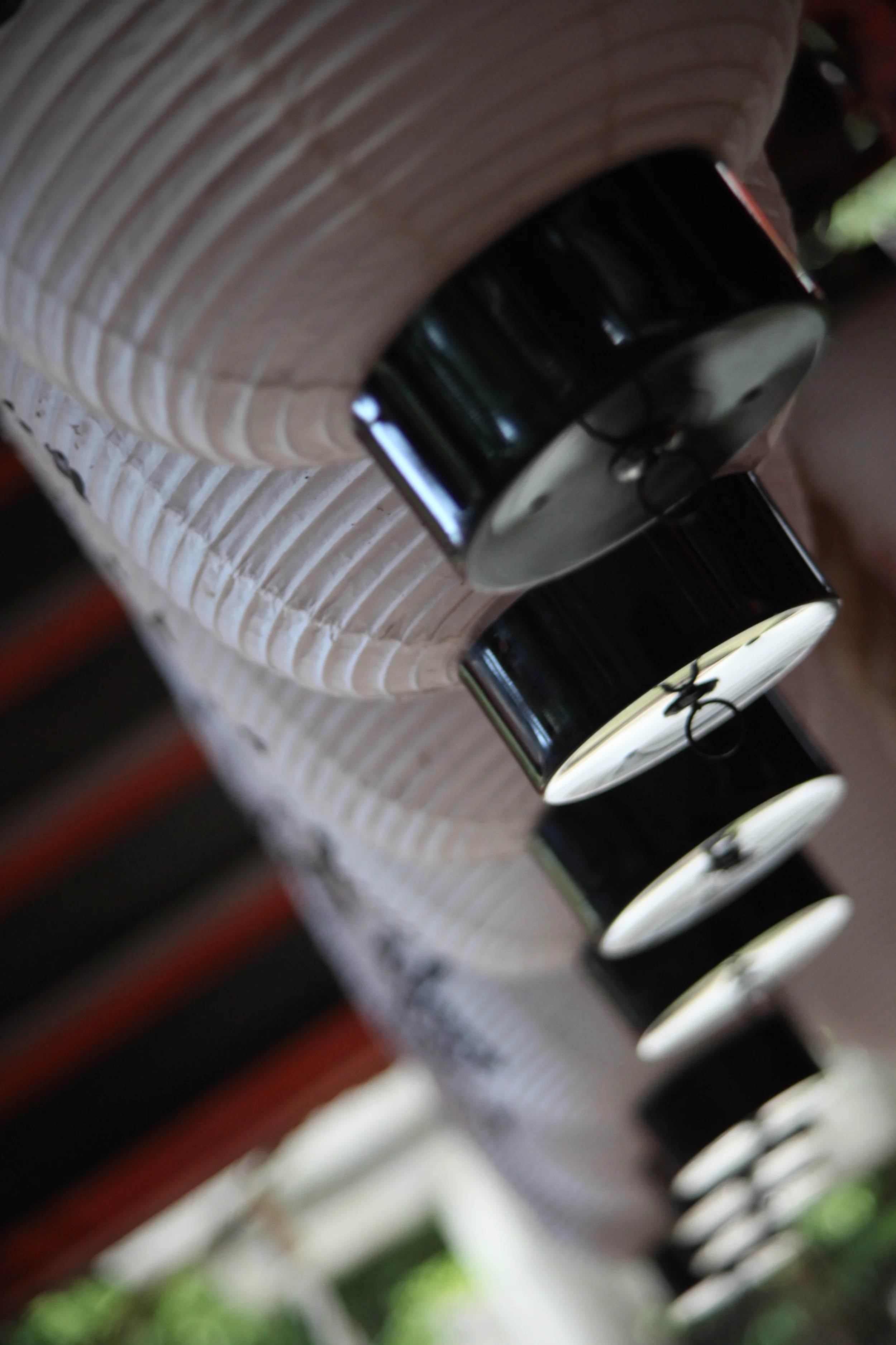 paper lanterns, kyoto, japan