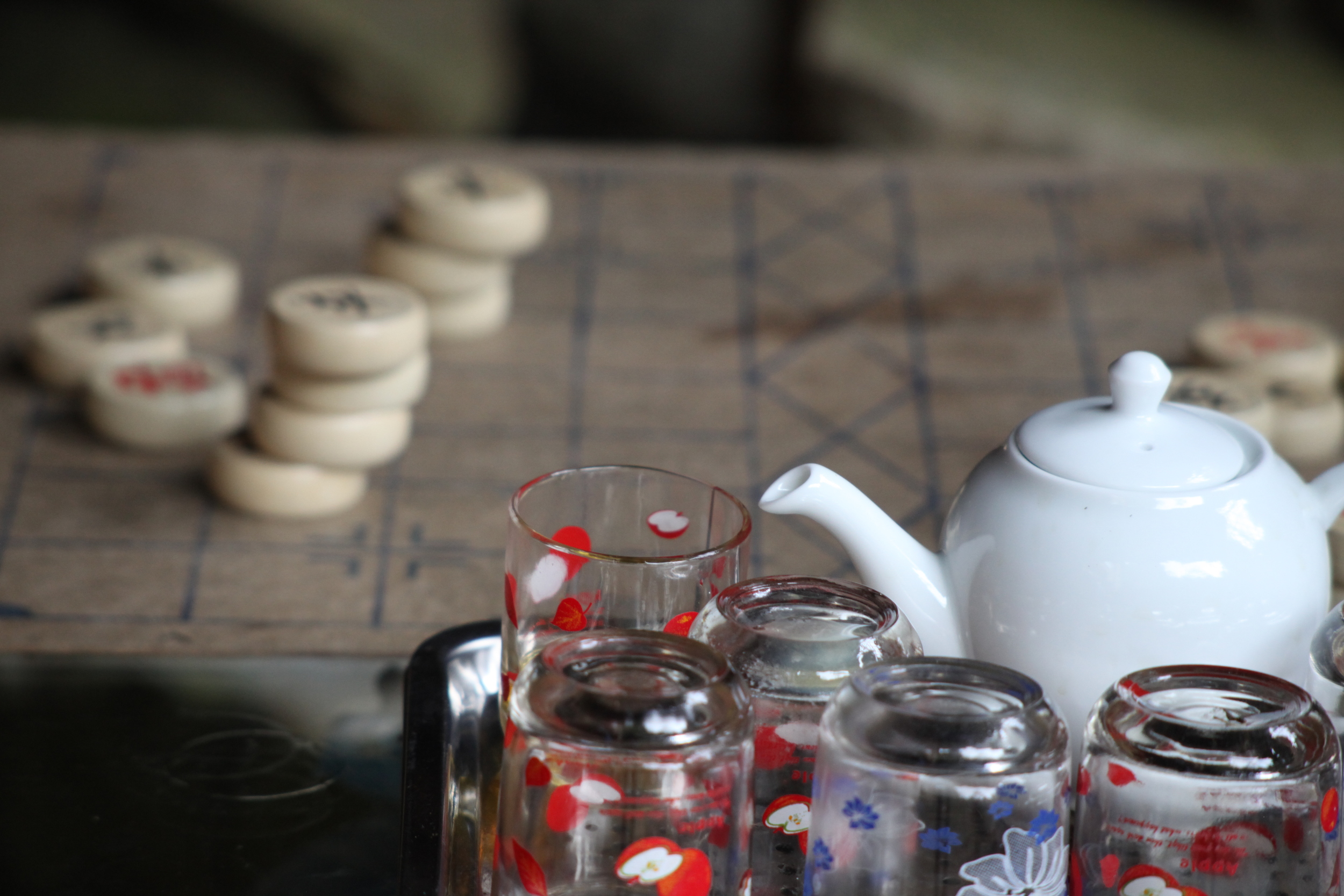 mahjong and tea, sapa, vietnam