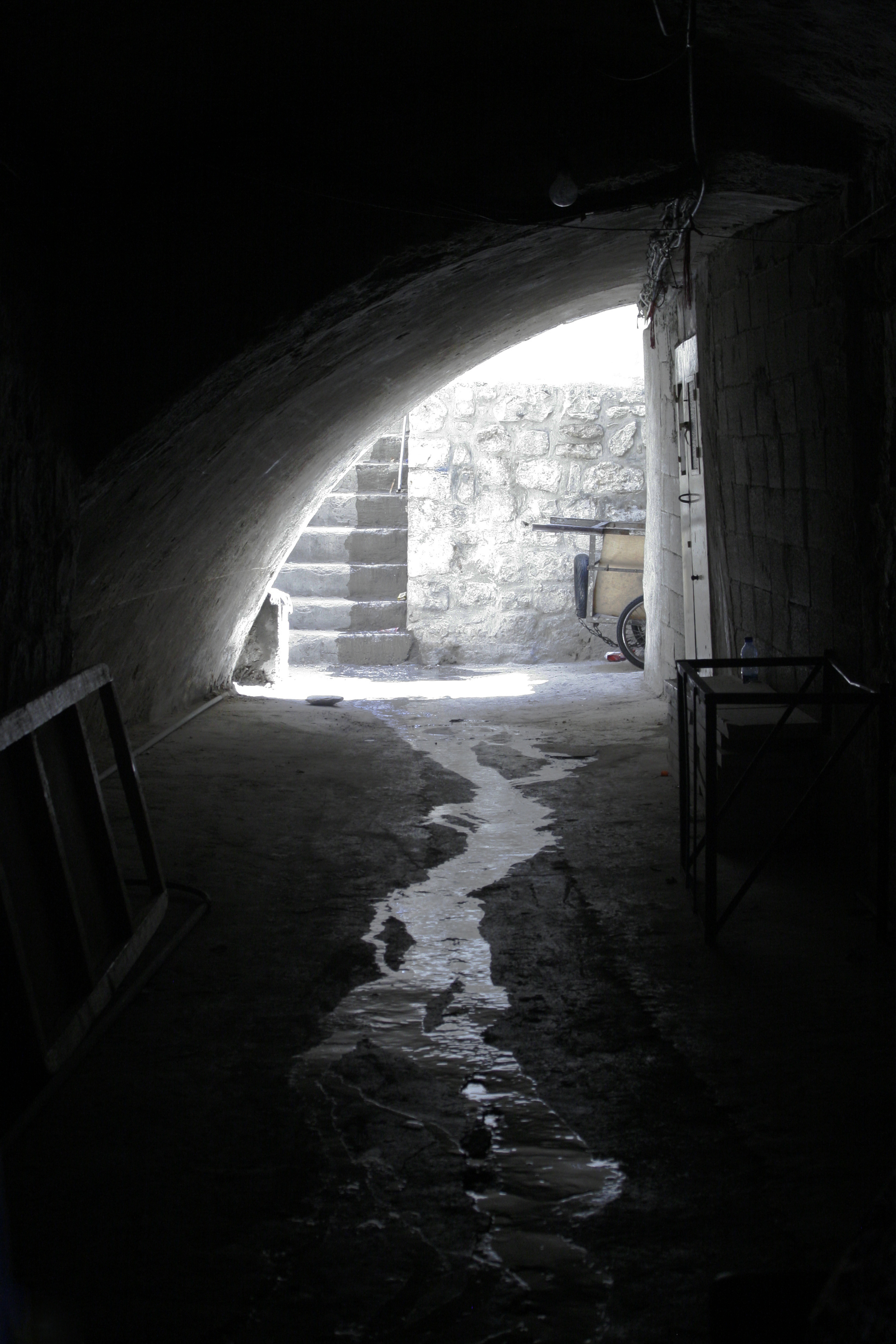 underpass, old city, jerusalem