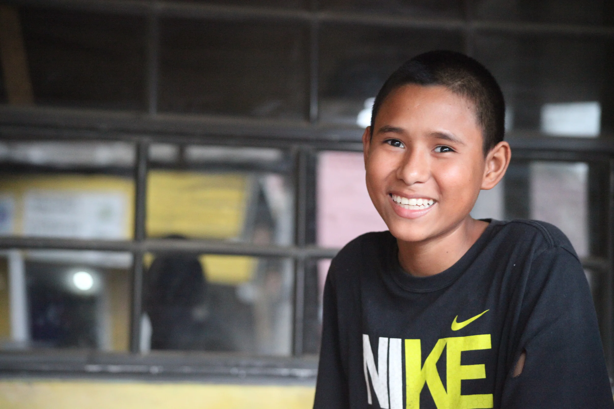 arturo smiling, roatan, honduras