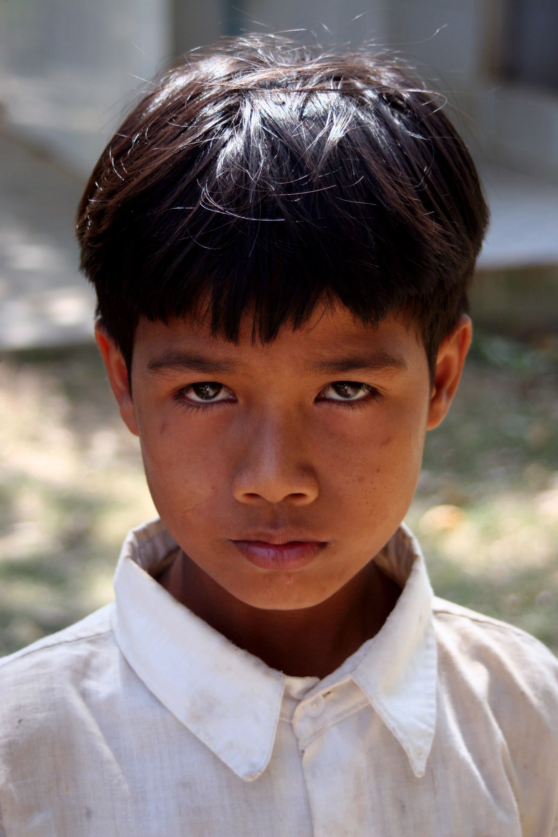 school boy, cambodia
