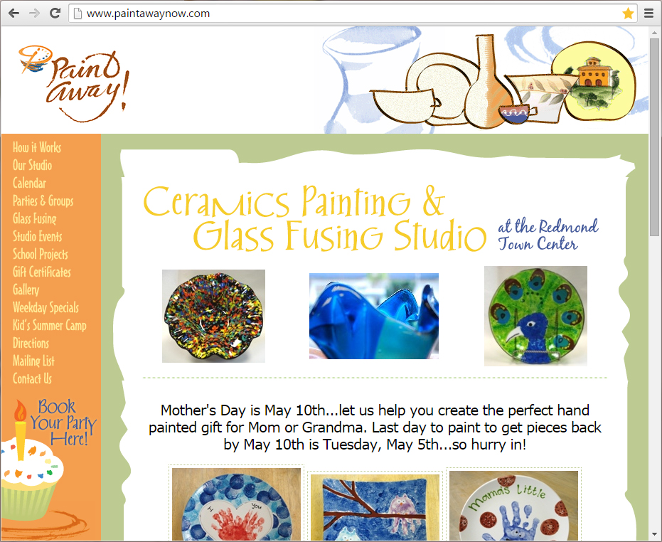 Our first website! 2004-2015