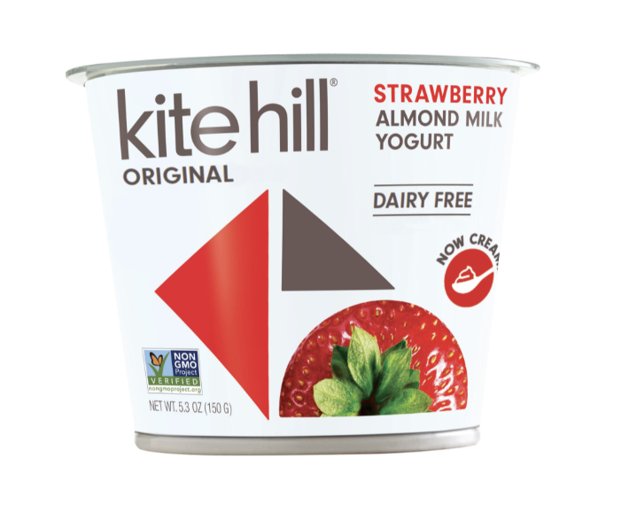 Kite Hill European Style Plain Unsweetened Almond Milk Yogurt