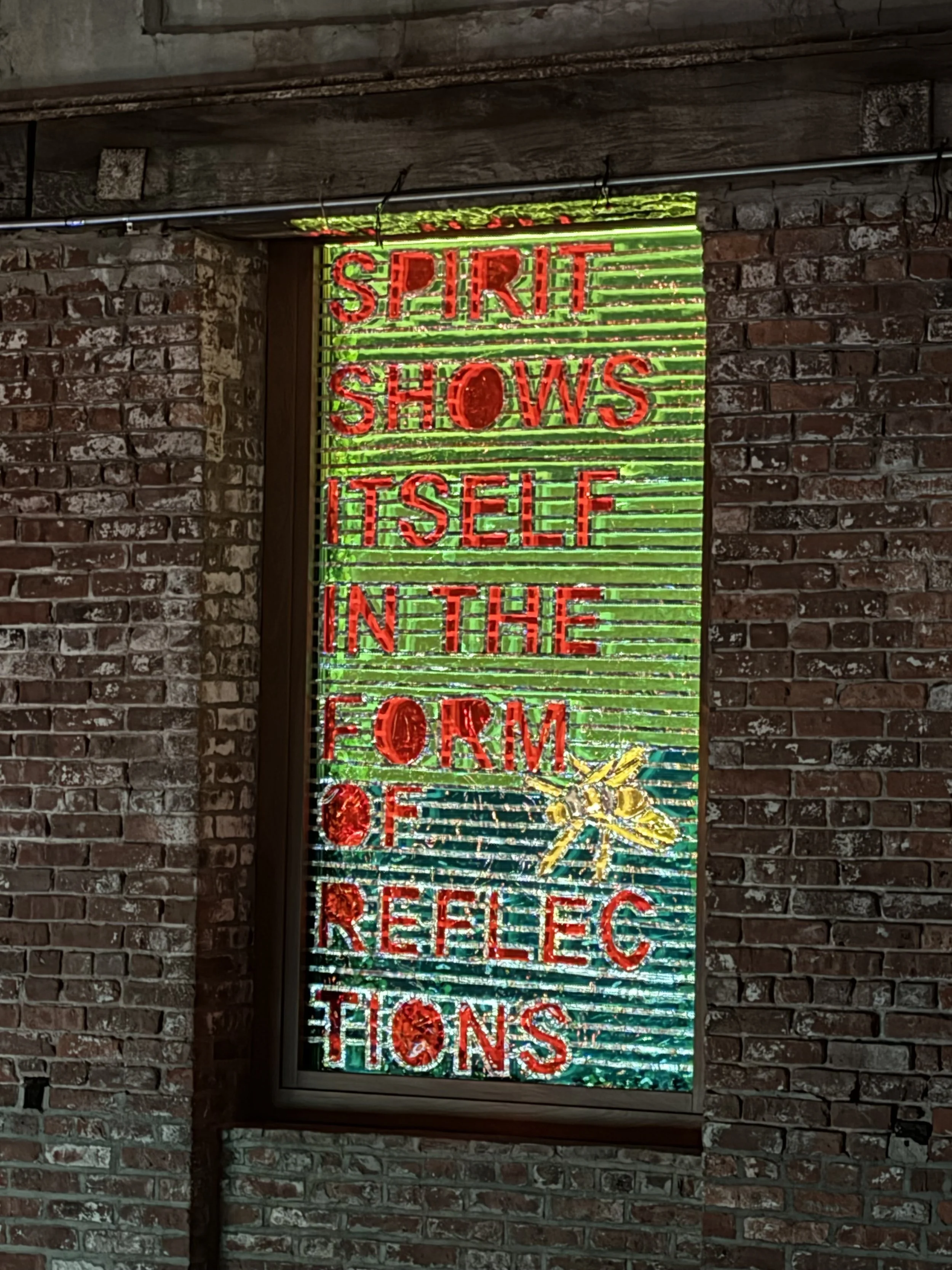 Pioneer Works Glass Reflections