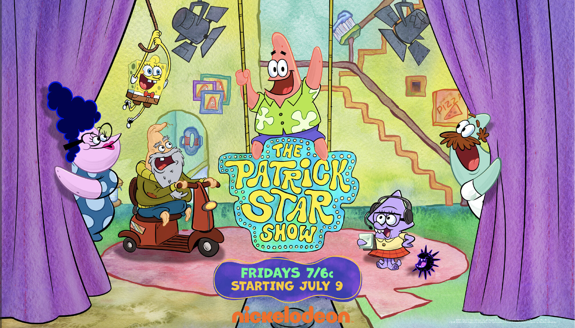 The Patrick Star Show Key Art