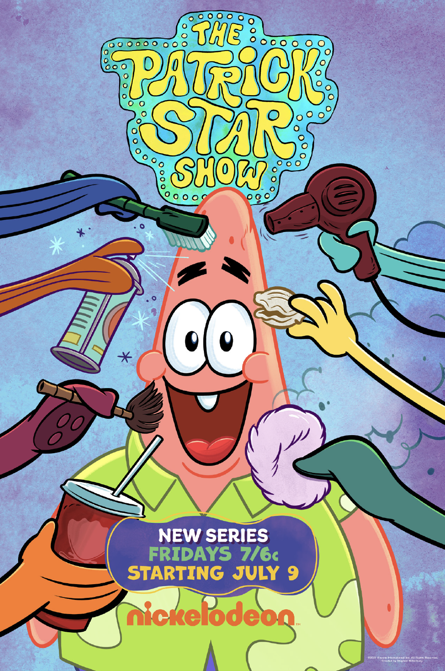 The Patrick Star Show Poster 