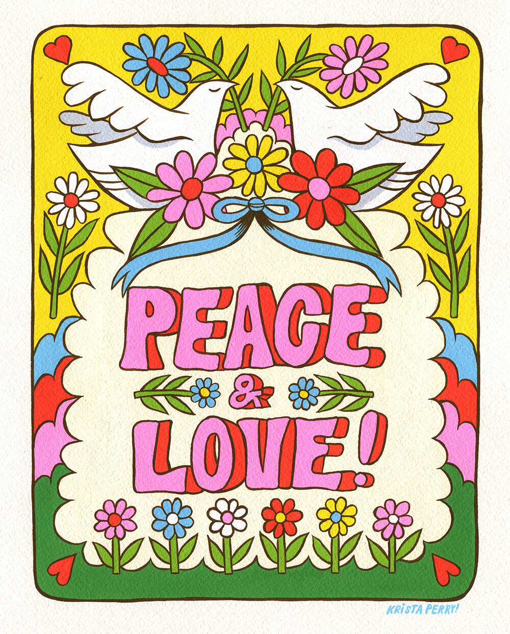 Peace & Love Doves